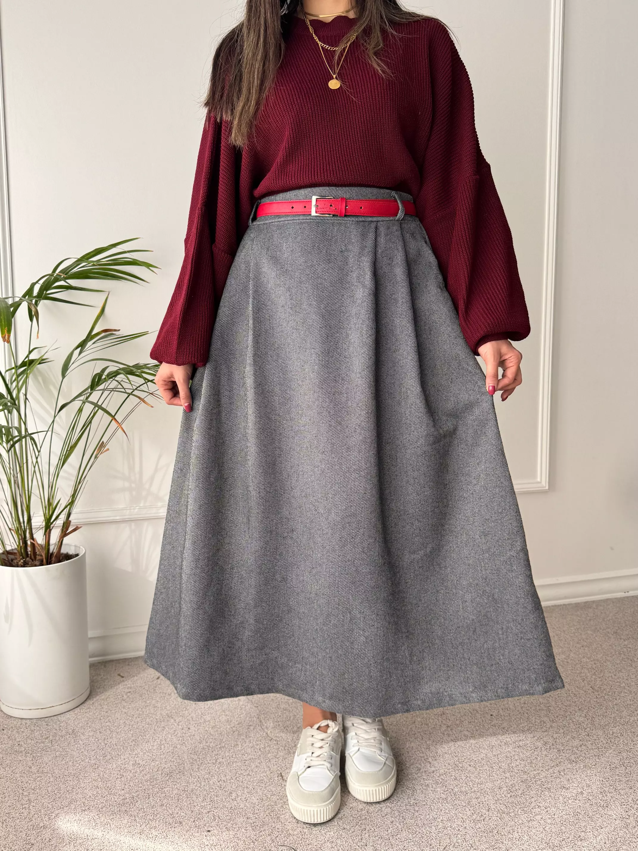 دامن پشمی آلیا